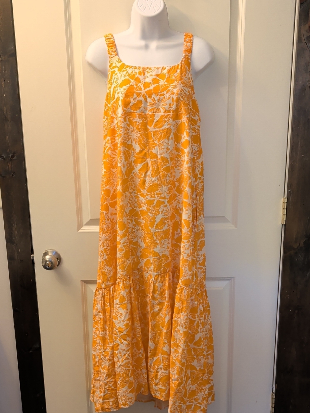 Calista Yellow Floral Dress